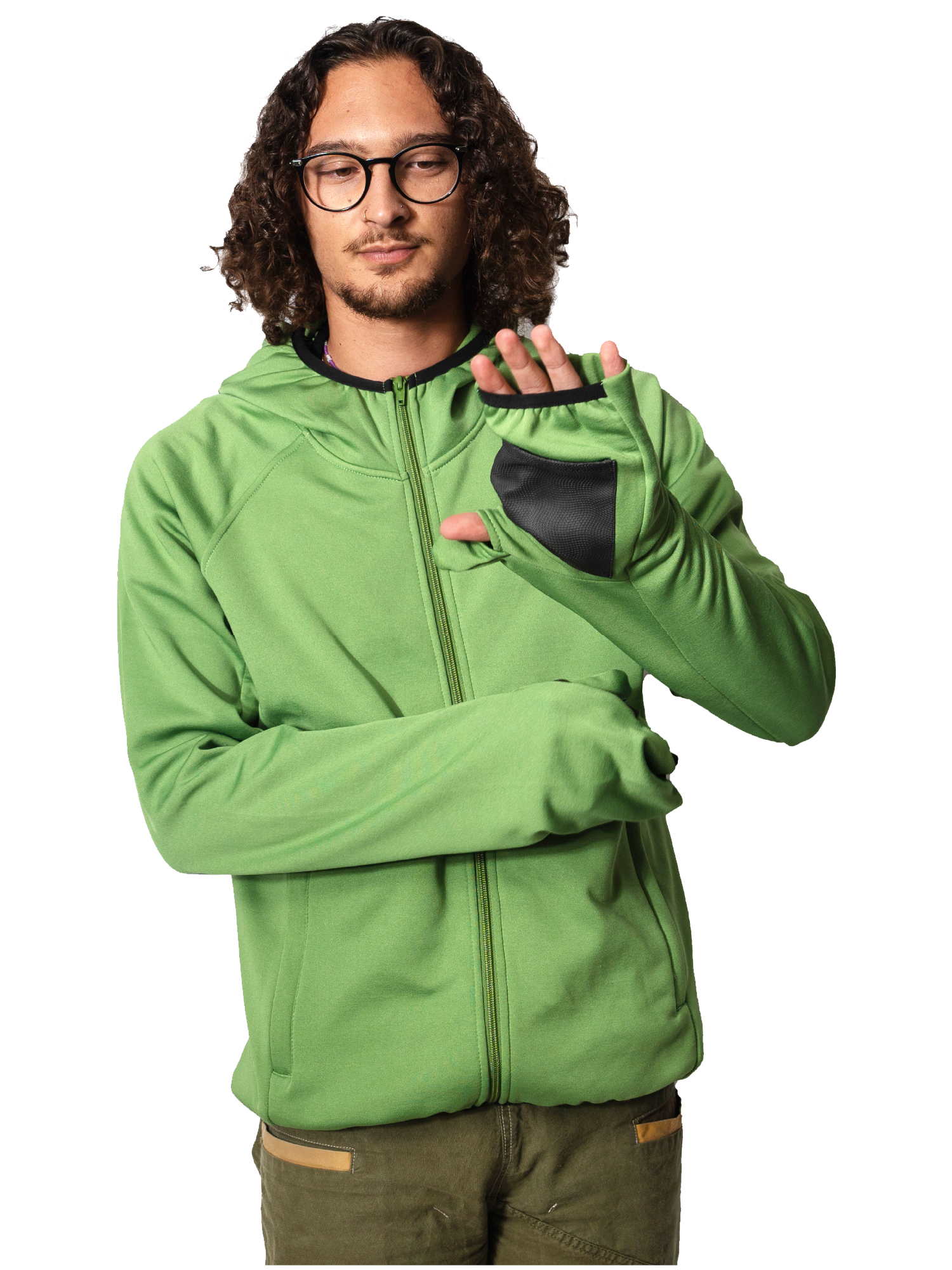 Men's Tech Hoodie - Stealth Cuff Men's Tech Hoodie - Stealth Cuff
