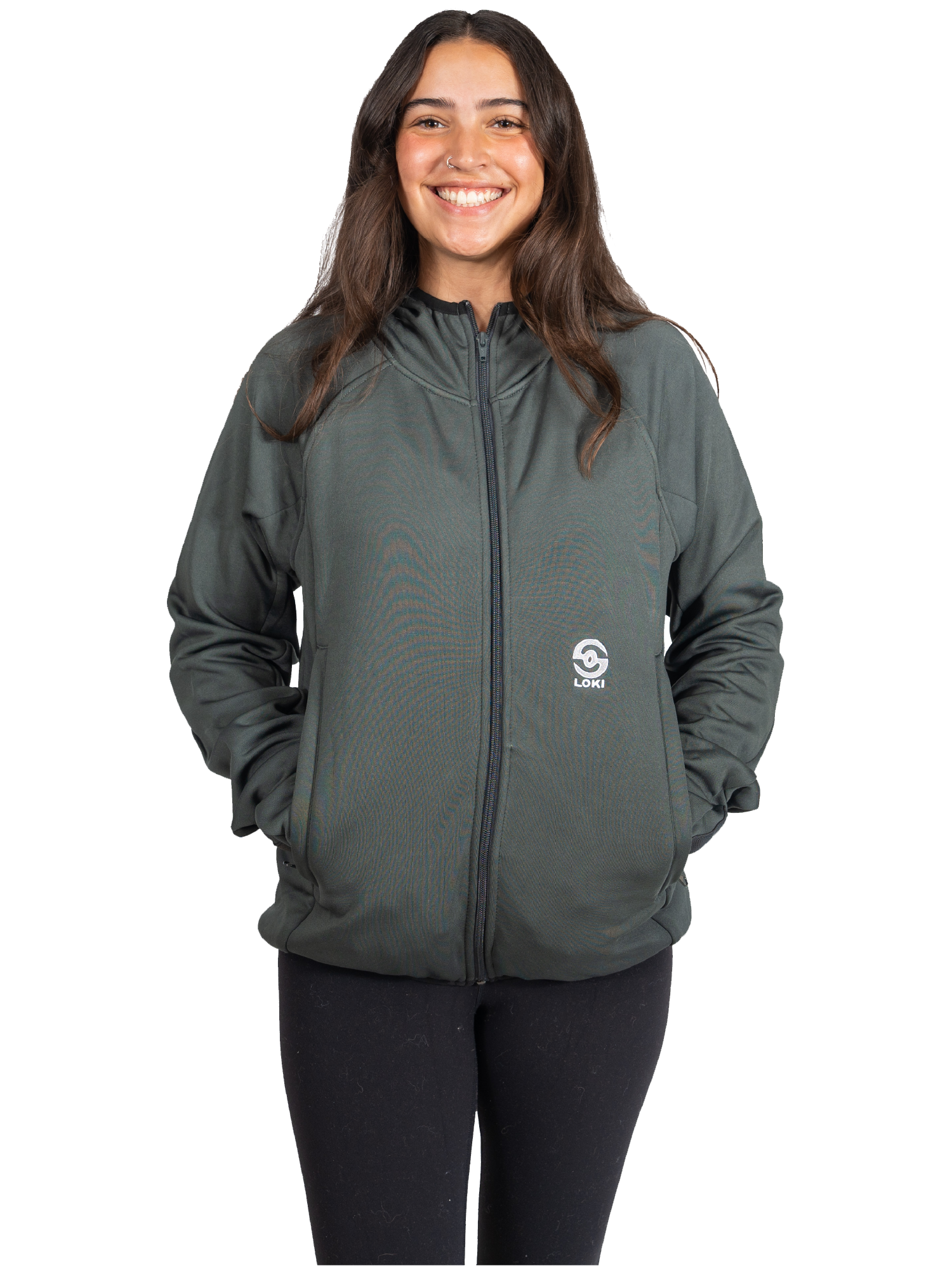 Women's Tech Hoodie - Stealth Cuff