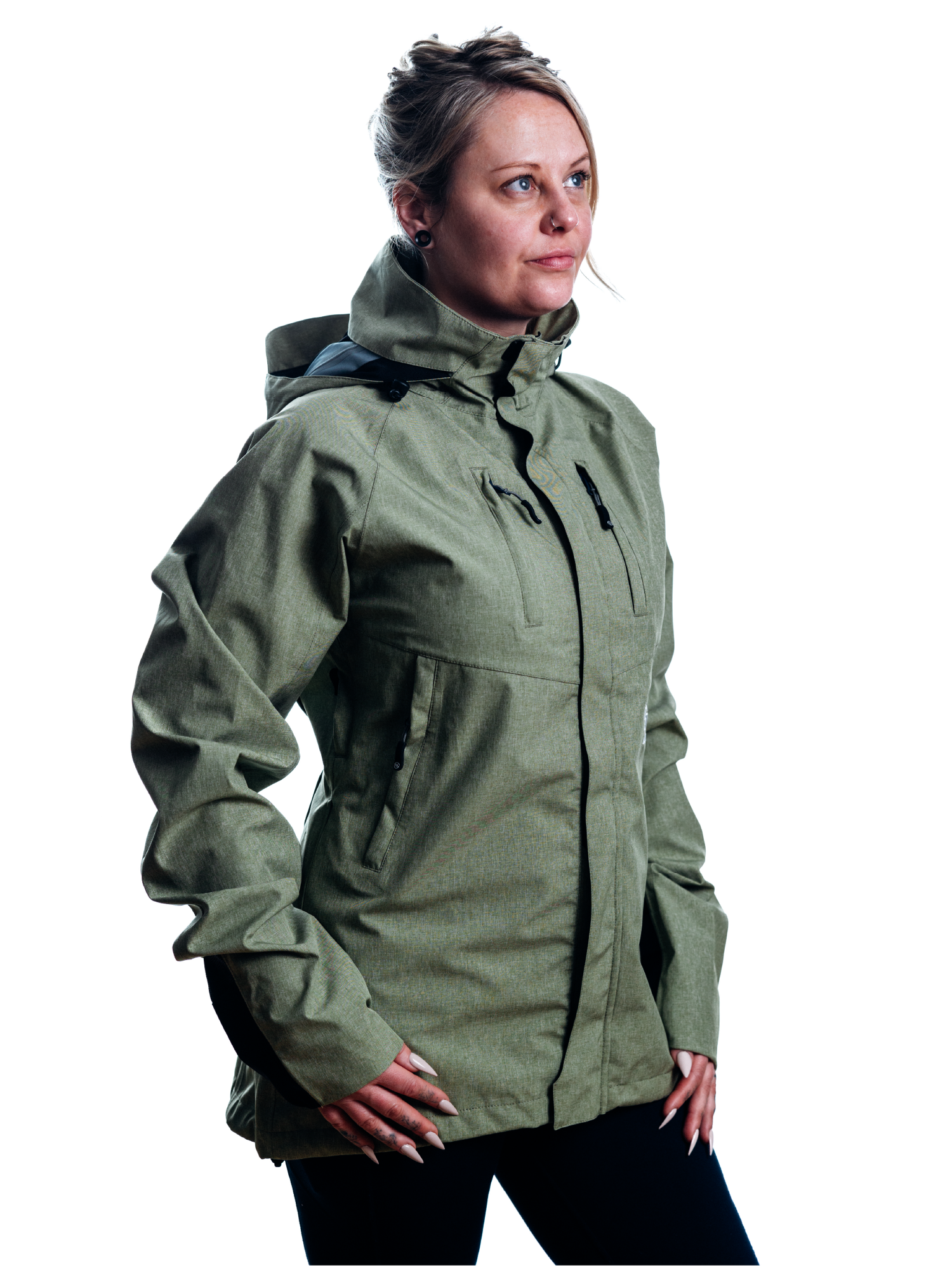 Woman's Alpine Shell - Olive Branch