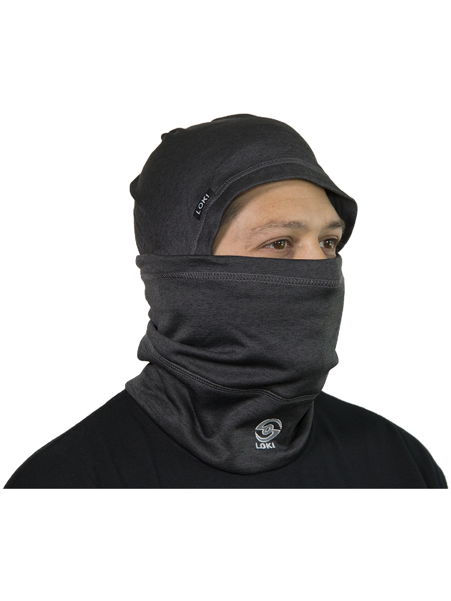 Loki All in One Tech Hat - Heathered Black