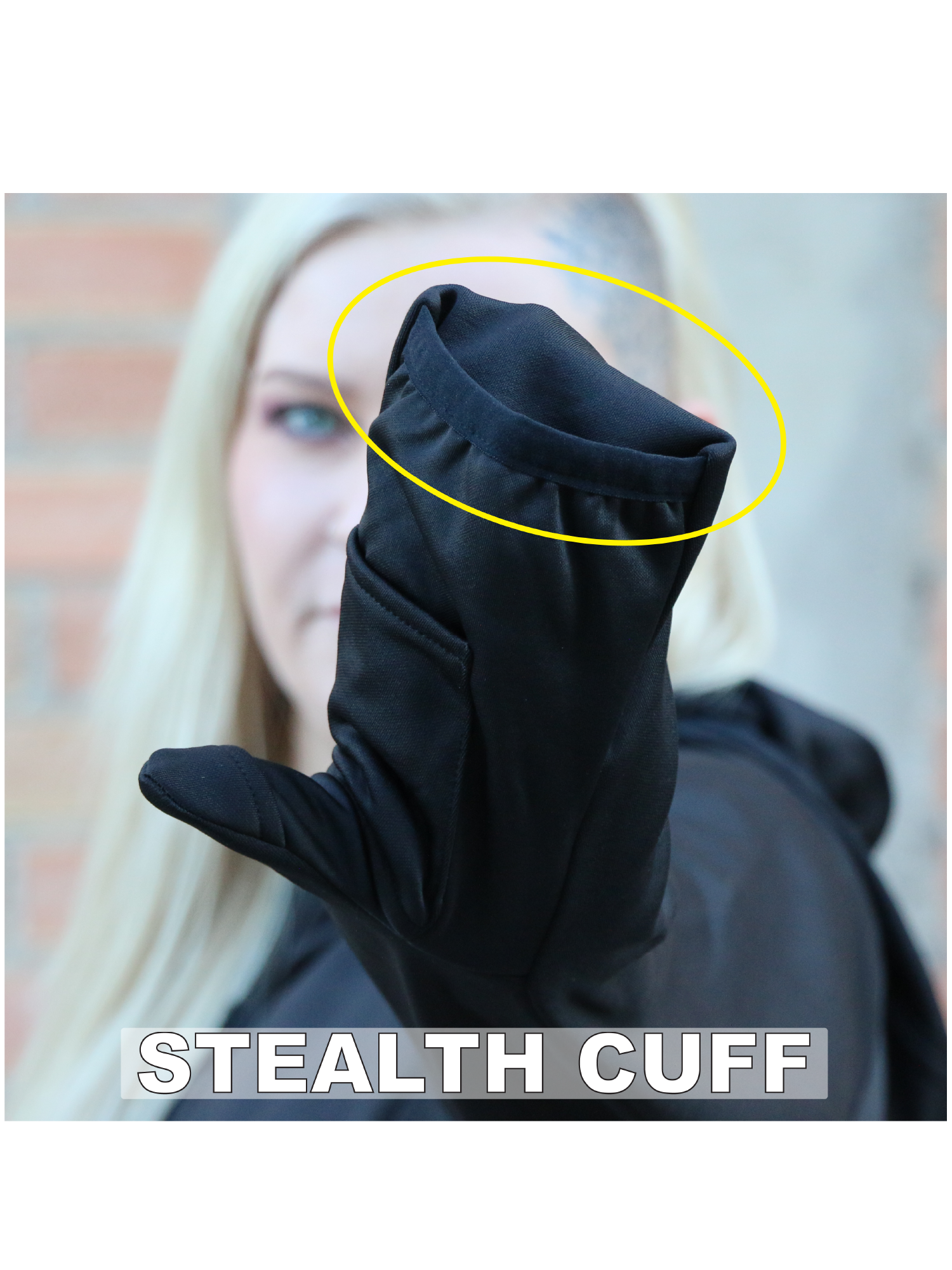 Men's Tech Hoodie - Stealth Cuff