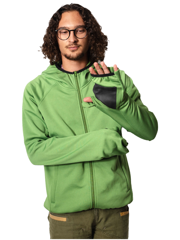 Men's Tech Hoodie - Stealth Cuff