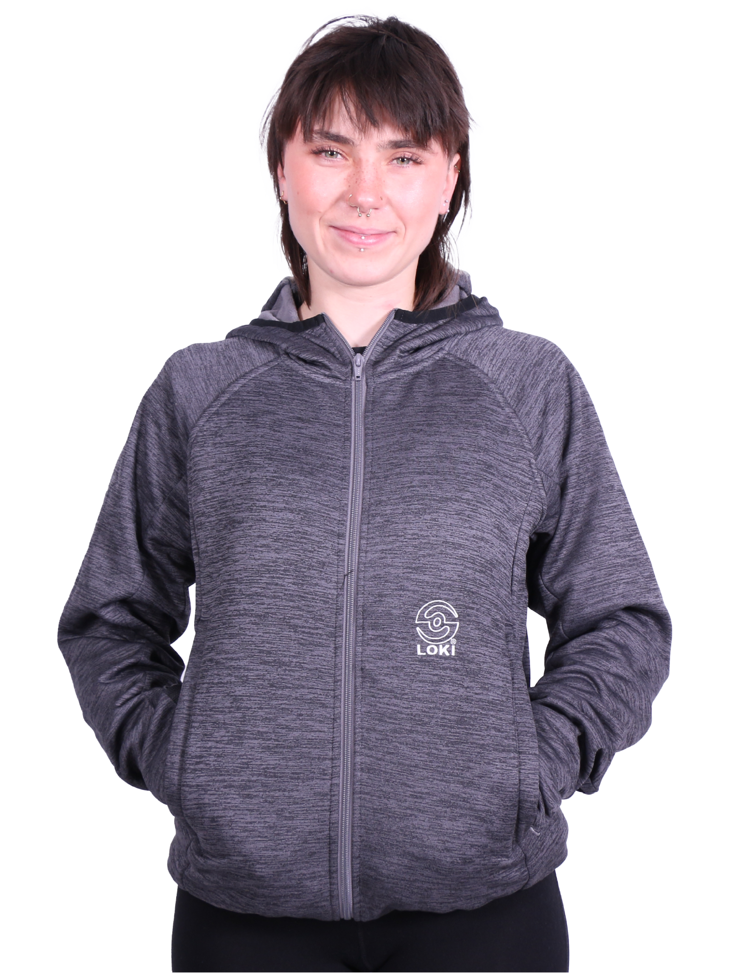 Women's Tech Hoodie - Stealth Cuff