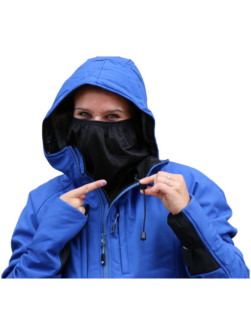 Women's Mountain Jacket - True Blue Cord Lock