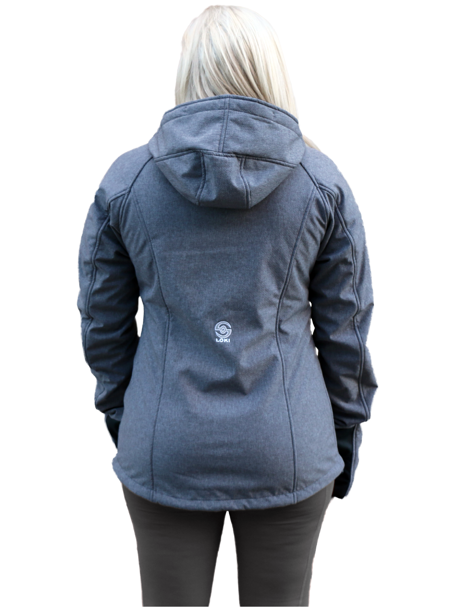 Women's Mountain Jacket - Forged Iron (Back)