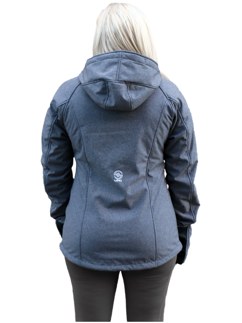 Women's Mountain Jacket - Forged Iron (Back)