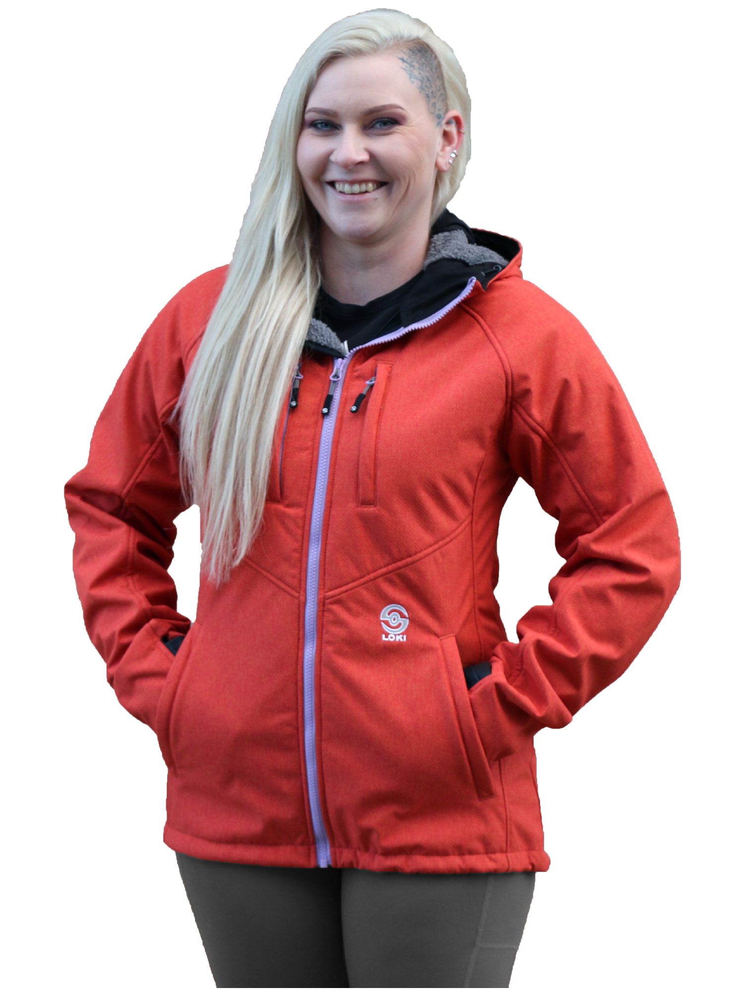 Women's Mountain Jacket - Orange Shag