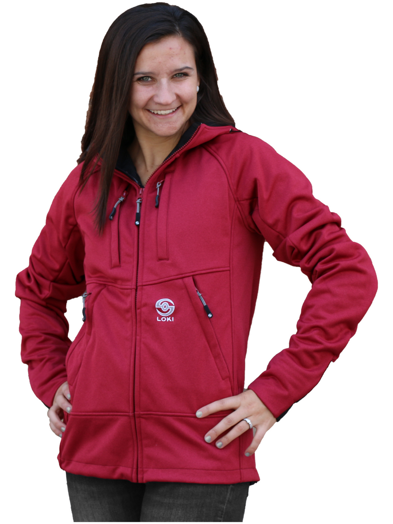 Women's Stretch Jacket - Racing Red