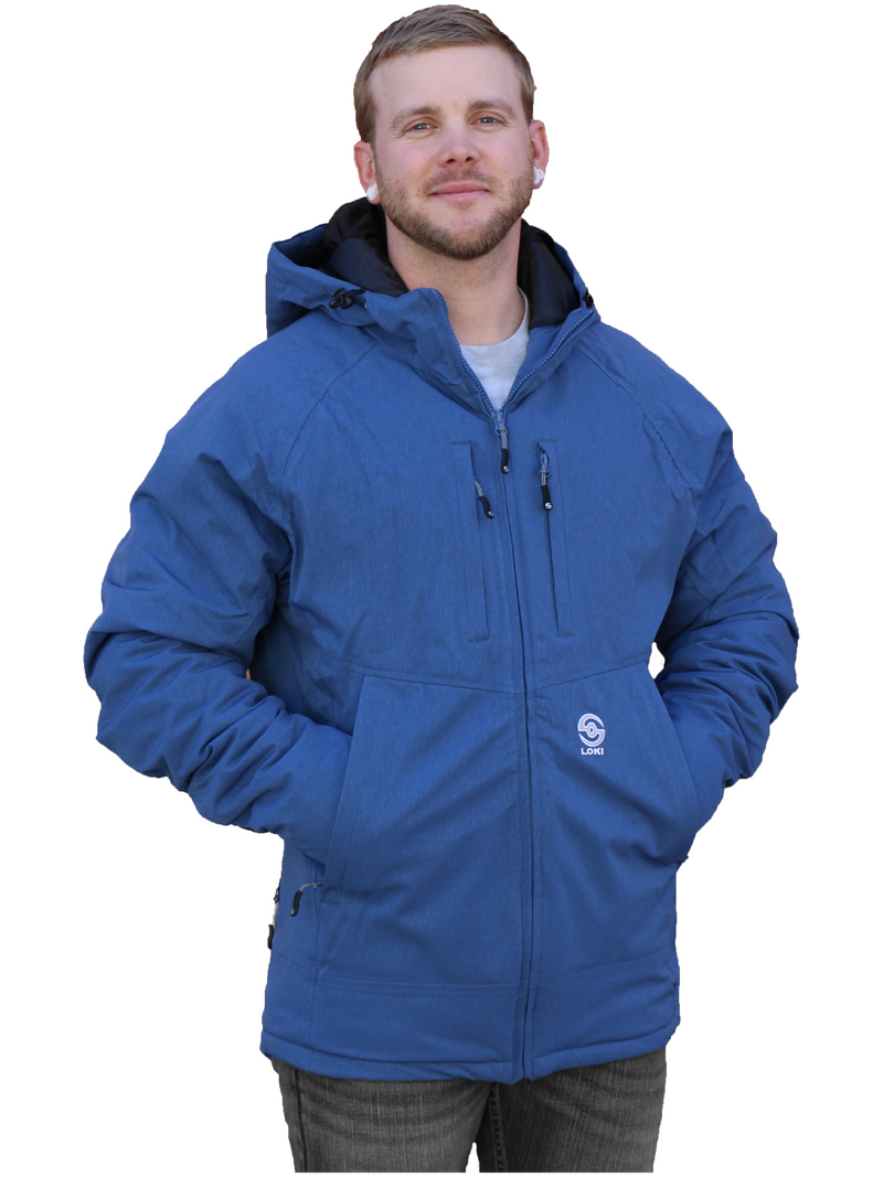 Men's Glacier Parka - True Blue
