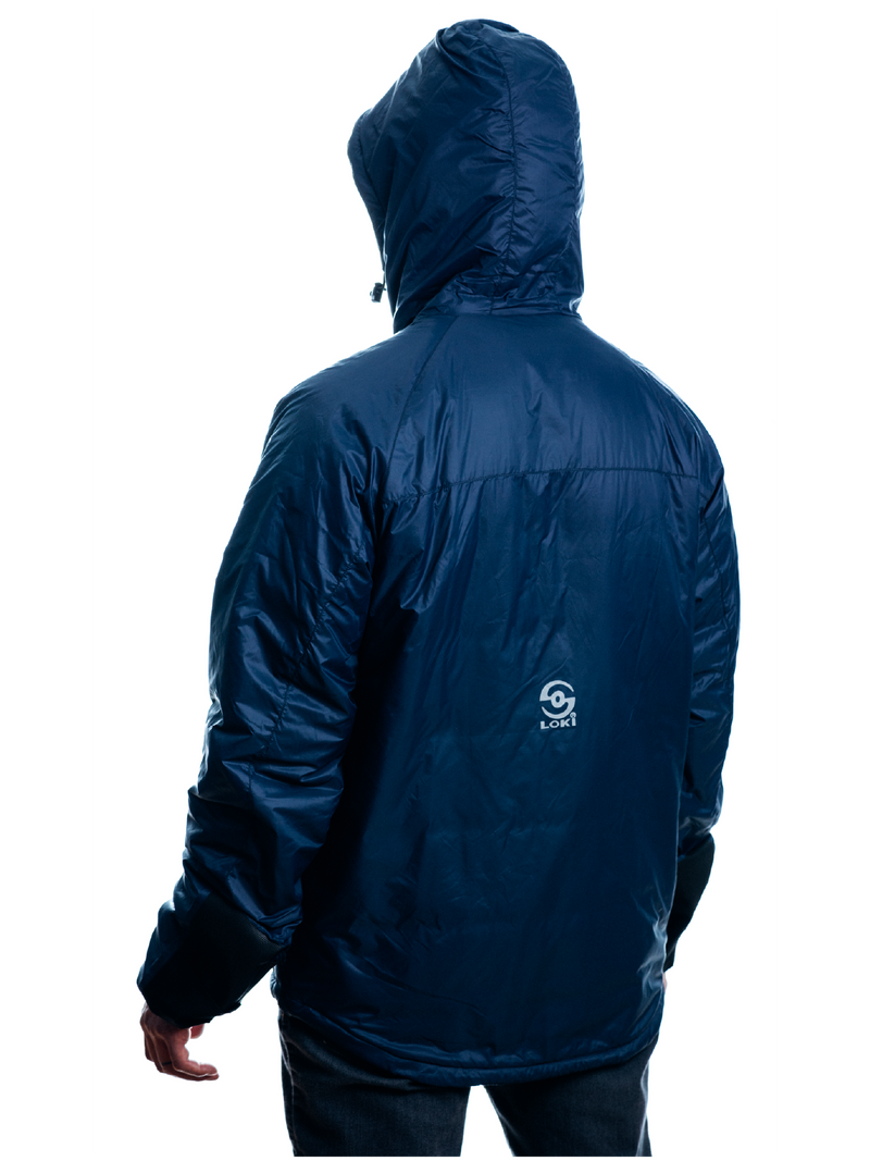Men's Canyon Puffy - Navy Blue (Back)