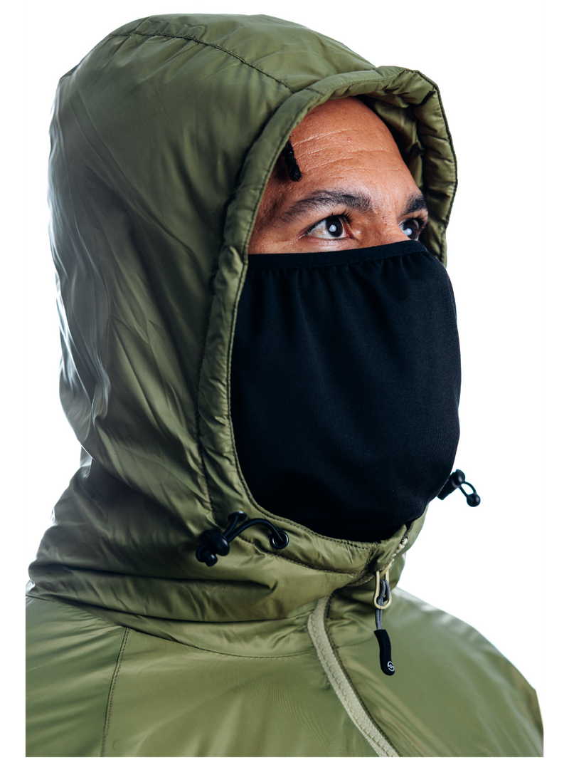 Men's Canyon Puffy - Olive Branch (Face Shield)