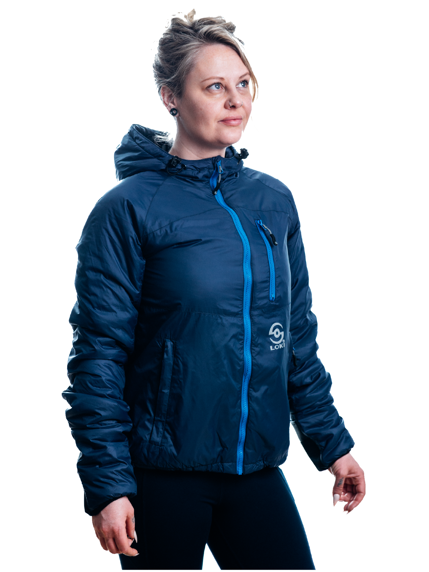 Woman's Canyon Puffy - Navy Blue