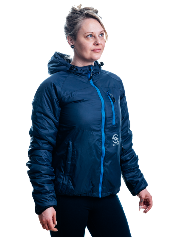 Woman's Canyon Puffy - Navy Blue