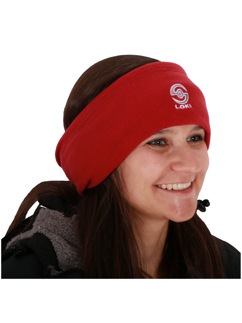 Loki Fleece Hat - Flannel Red