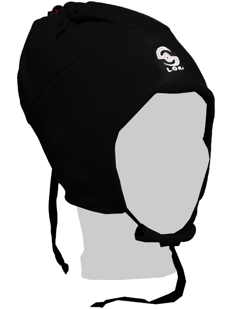 Loki Peruvian Fleece Hat - Black