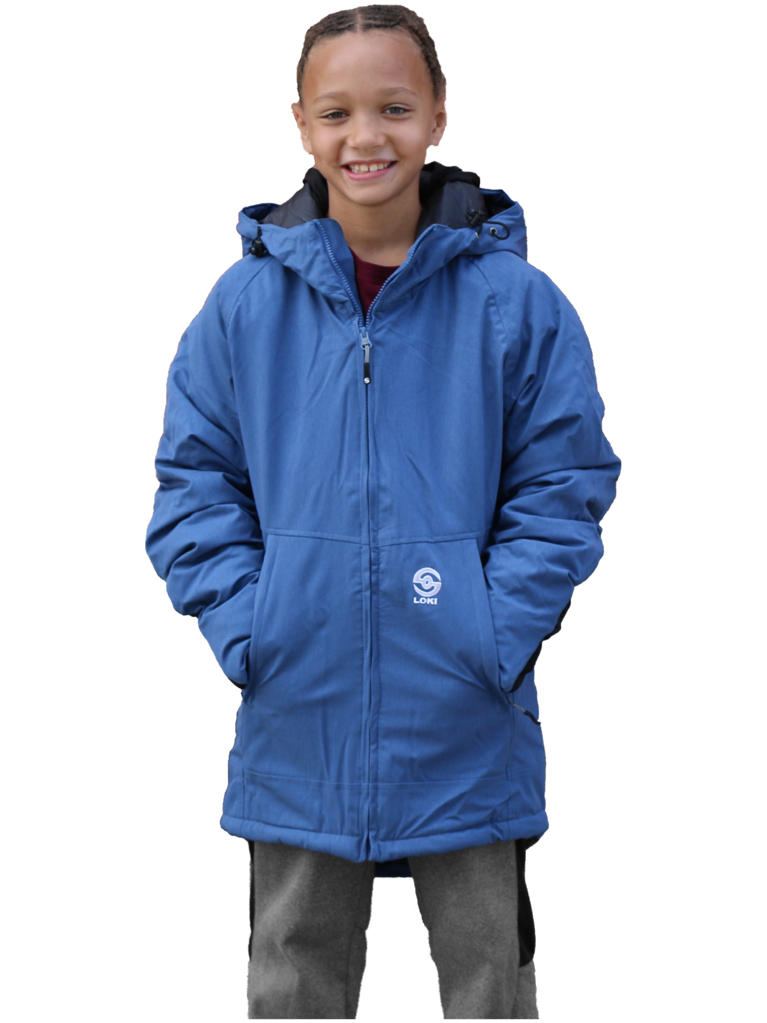 Kid's Ice Dragon Parka - True Blue