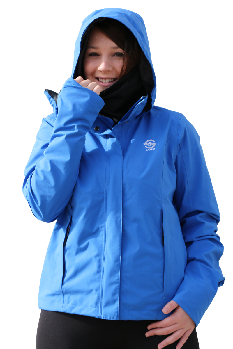 Women's All In One Light Shell - Strong Blue